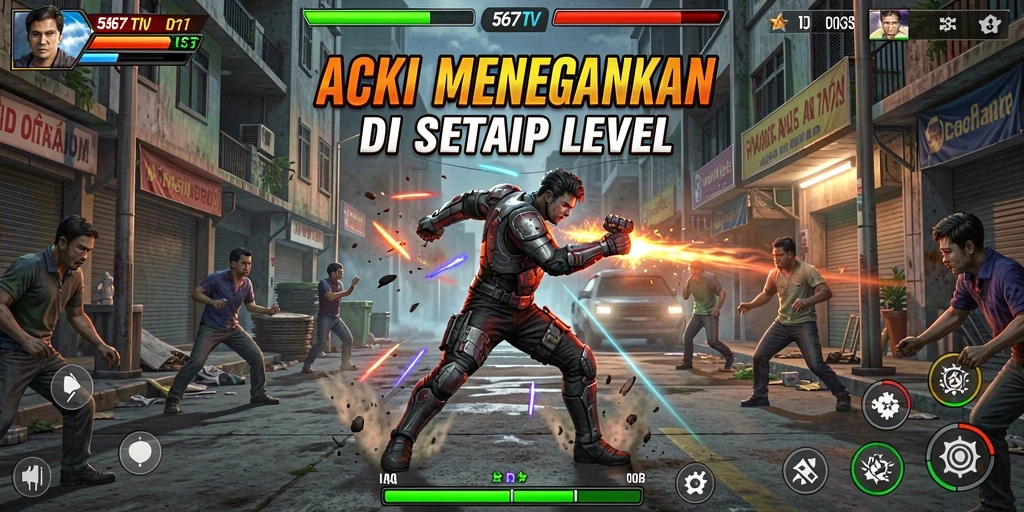 Screenshot gameplay luar biasa dari 567TV dengan aksi mendebarkan.