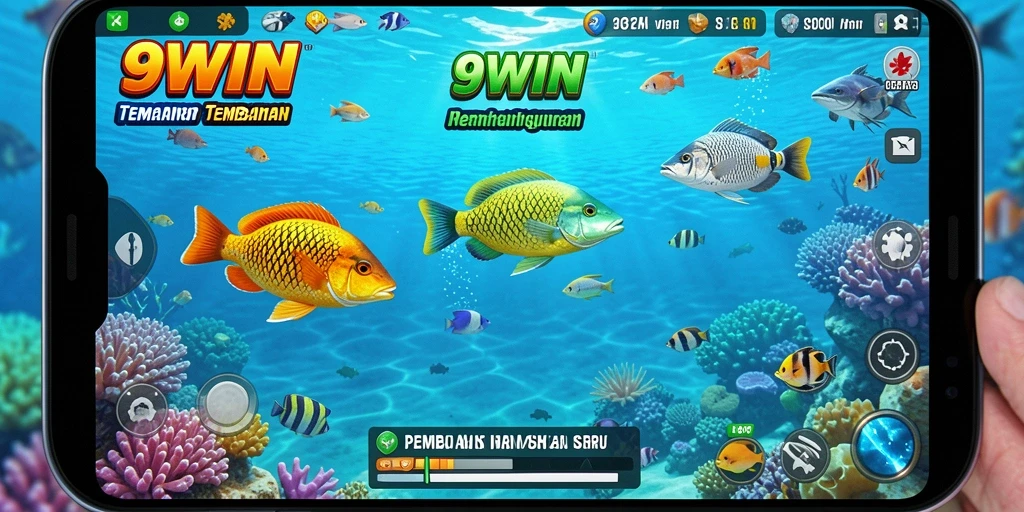 Tampilan permainan Tembak Ikan yang menarik dan seru dari 9WIN.