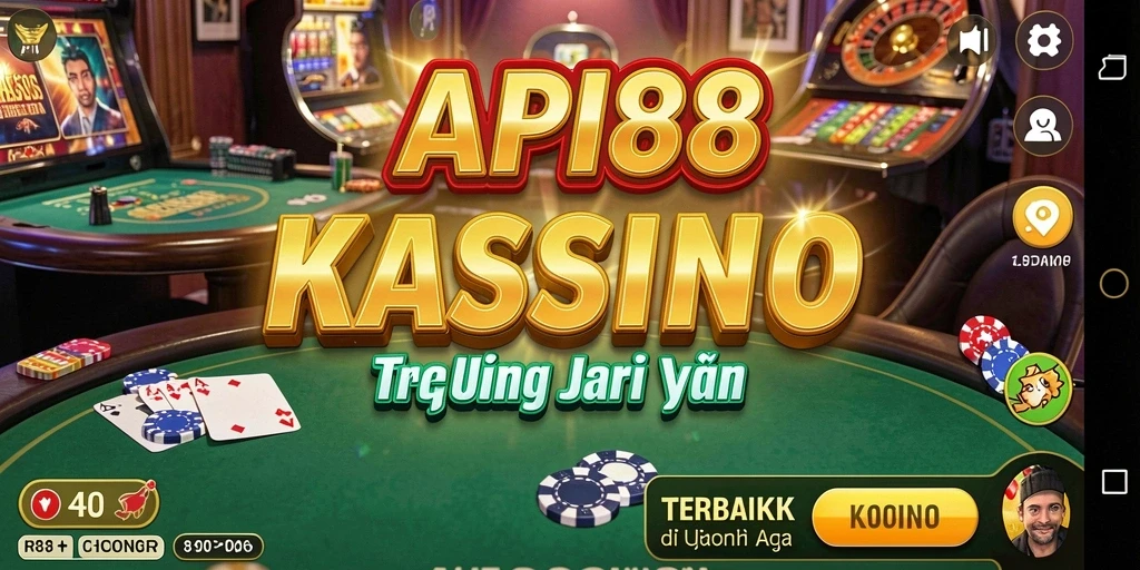 Tampilan menarik dari permainan Kasino API88 yang menghibur.