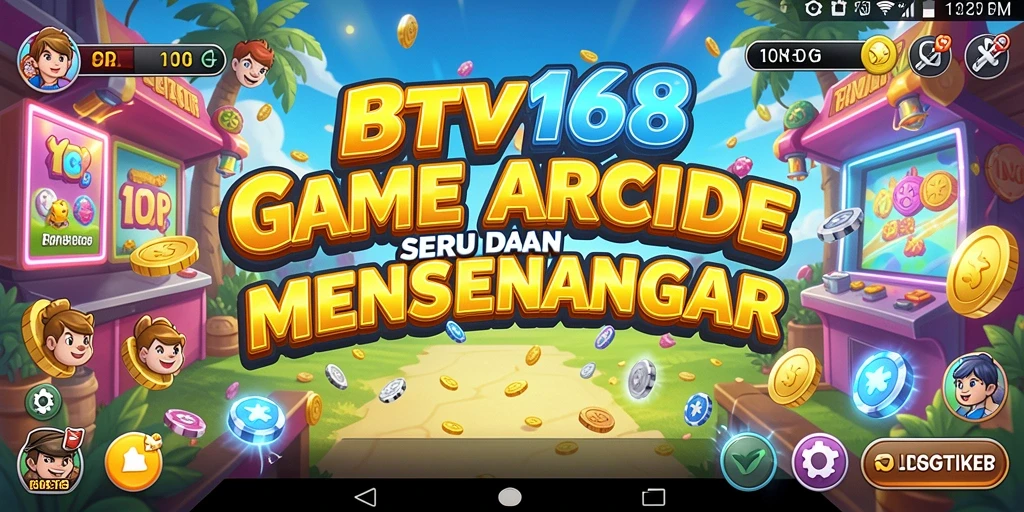 Tampilan gameplay seru di BTV168 dengan tantangan Arcade.
