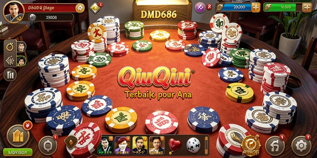 Tampilan gameplay seru dan kompetitif DMD686.