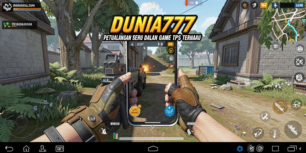 Tampilan menegangkan dalam gameplay DUNIA777 yang penuh aksi.