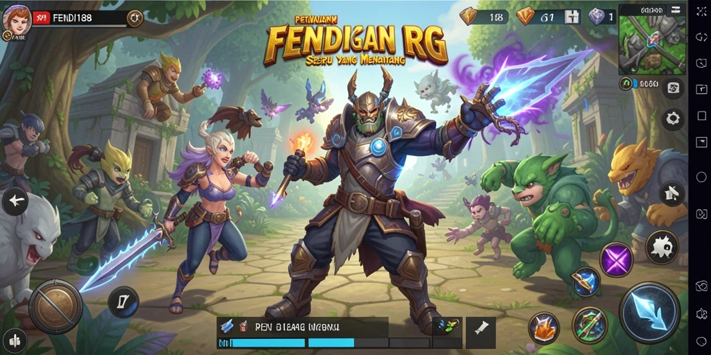 Tampilan gameplay seru dari FENDI188 dengan petualangan RPG yang menyenangkan.