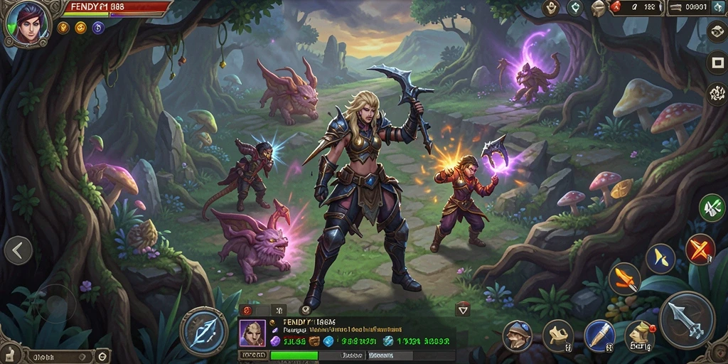 Tampilan gameplay yang mendebarkan dalam FENDY188