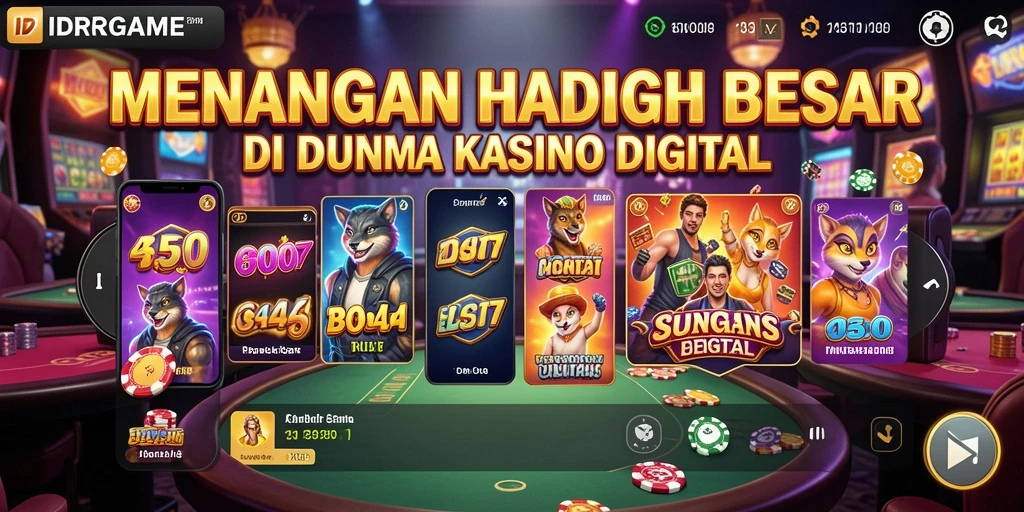 Screenshot menunjukkan gameplay seru dan fitur menarik di IDRGAME.