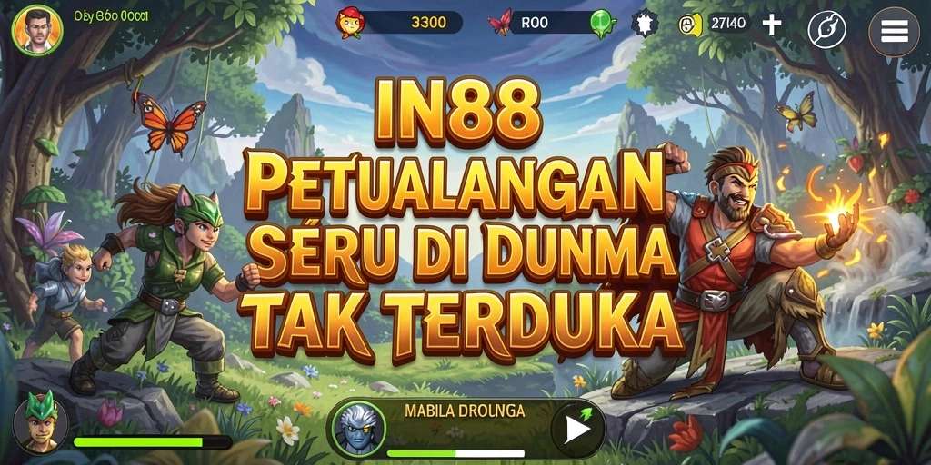 Tangkapan layar IN88 menunjukkan aksi seru dalam petualangan yang menantang.