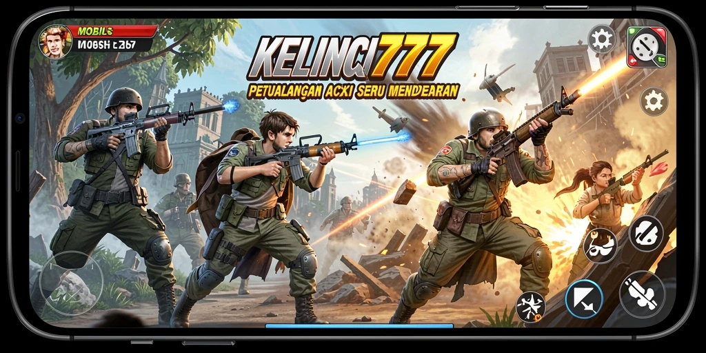 Tampilan seru gameplay KELINCI777 dengan aksi yang mendebarkan.