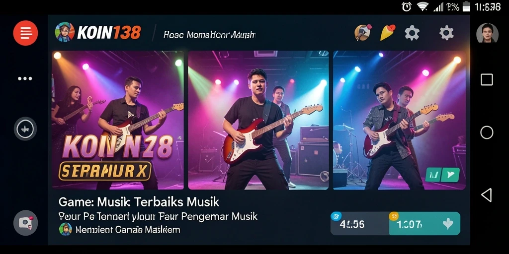 Tampilan gameplay KOIN138 dengan berbagai fitur interaktif.