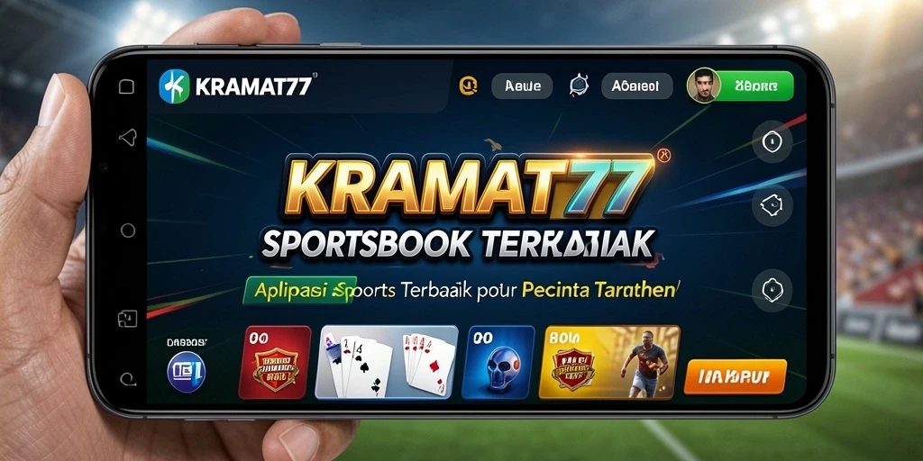 Tampilan utama KRAMAT77 dengan opsi taruhan olahraga yang menarik.