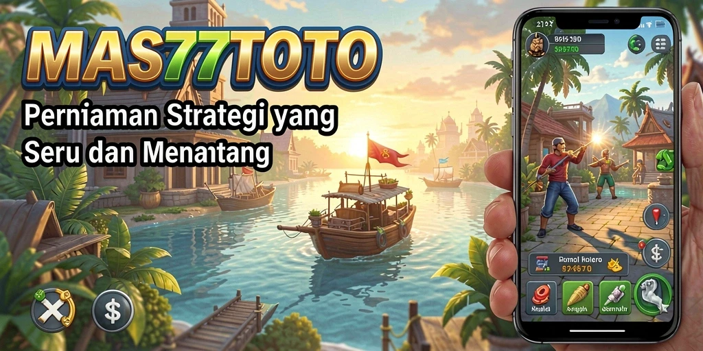 Tampilan gameplay MAS77TOTO yang mendebarkan dan penuh strategi.
