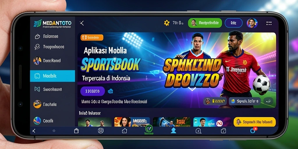 Tampilan gameplay Sportsbook yang menarik dari MEDANTOTO.