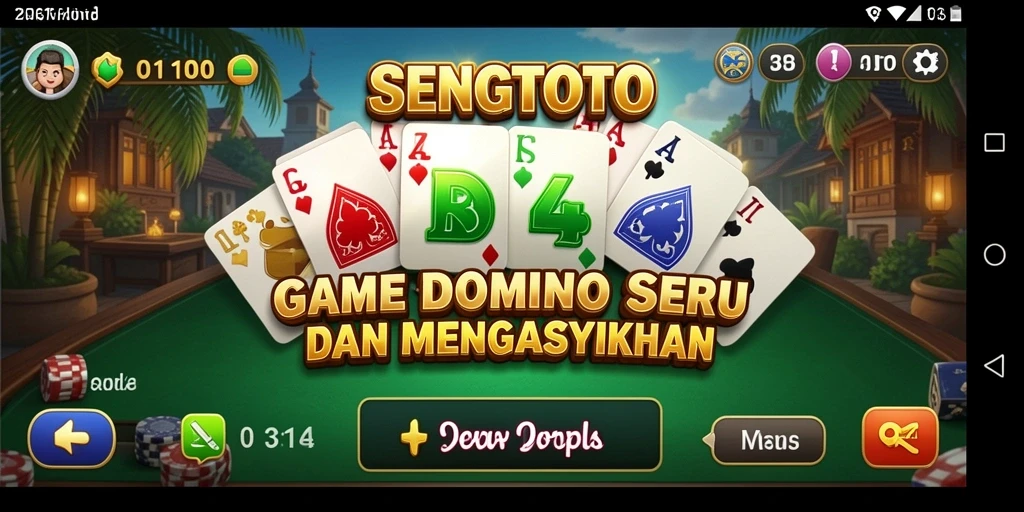 Tampilan gameplay SENGTOTO yang seru dan interaktif.