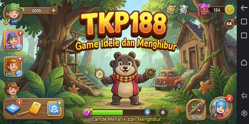 Tampilan gameplay yang menarik dan penuh warna dari TKP188.